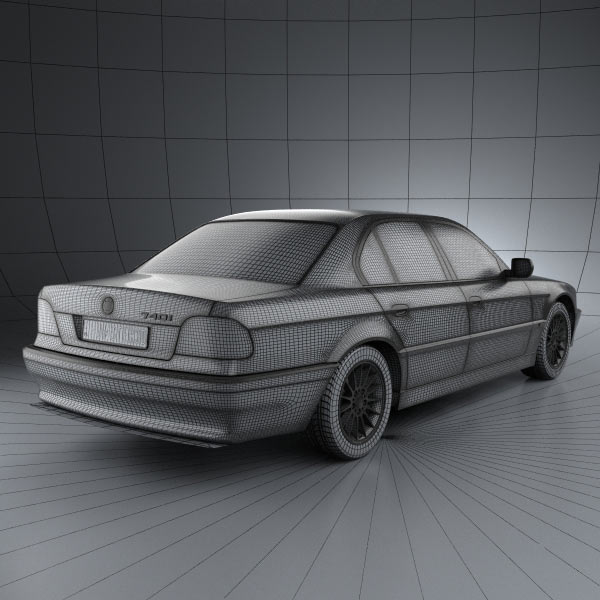 Bmw 750i 1998 model #6