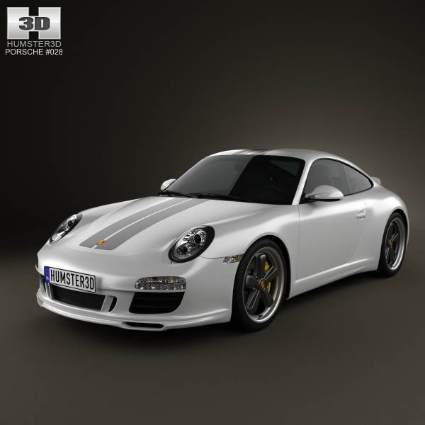 3D Models Vehicles Porsche Porsche 911 Sport Classic 2011