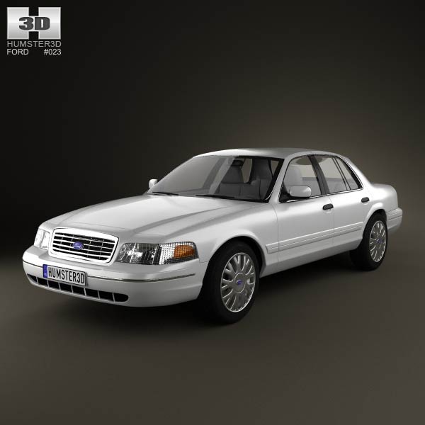 3D Models Vehicles Ford Ford Crown Victoria 2005