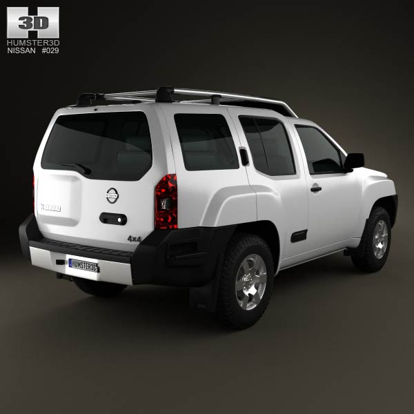 Nissan xterra 3d model #7