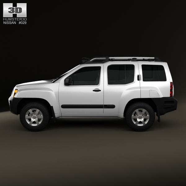 Nissan xterra 3d model #2