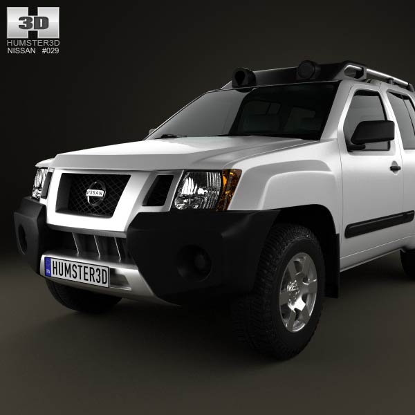 Nissan xterra 3d model #8