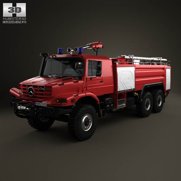 Mercedes zetros fire truck