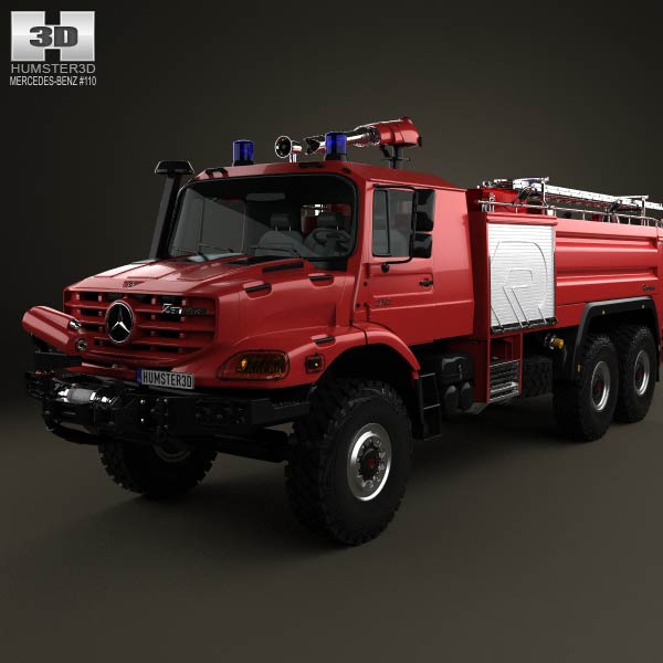 Mercedes zetros fire truck #4