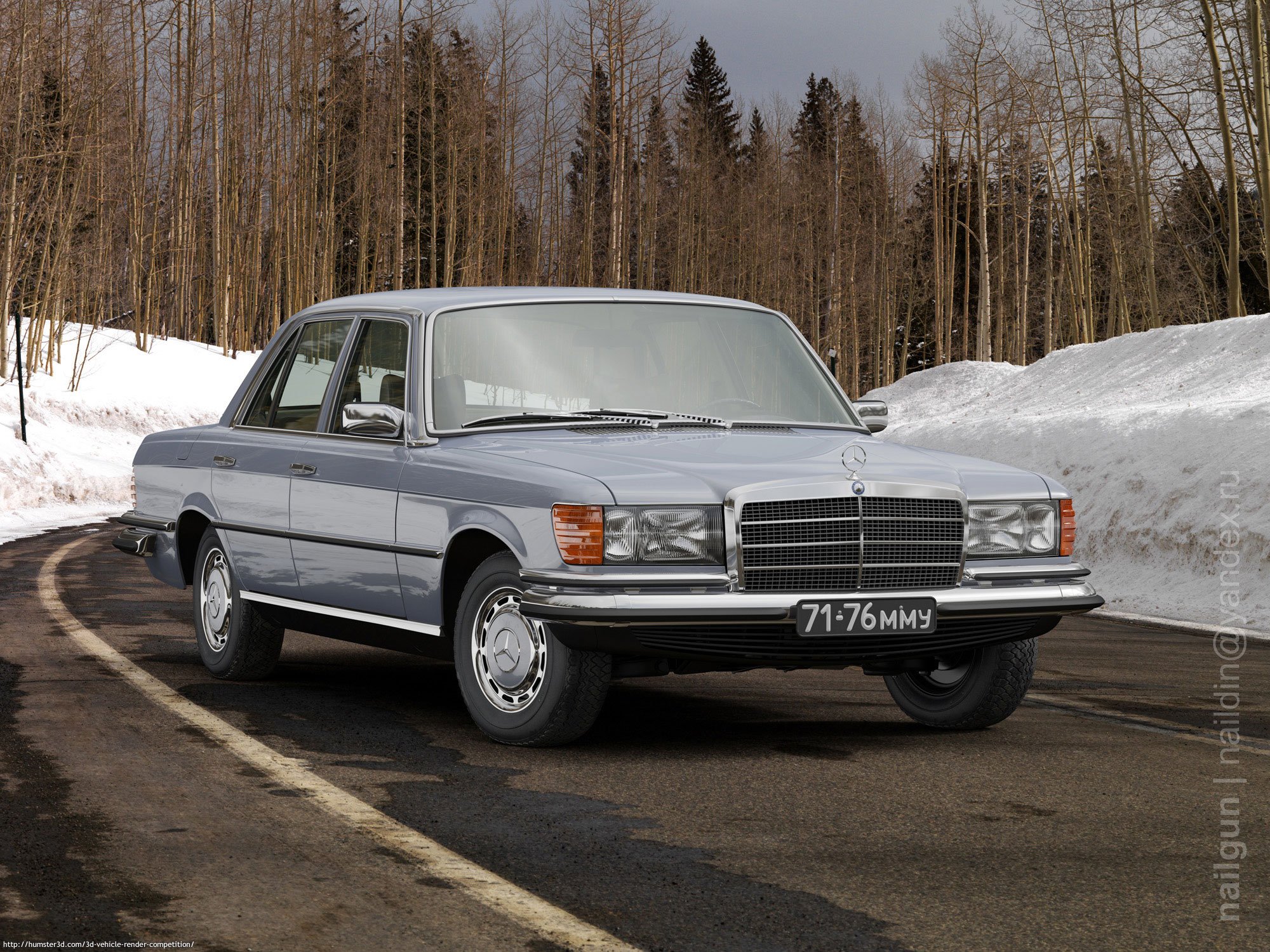 Mercedes w116 350se #3