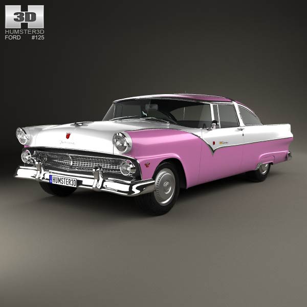 Ford crown victoria 3d model #2