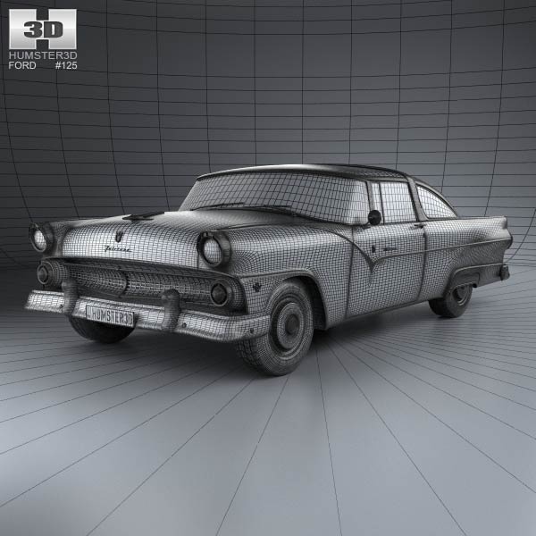 Ford crown victoria 3d model #1