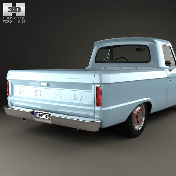 1966 Ford f100 model #1